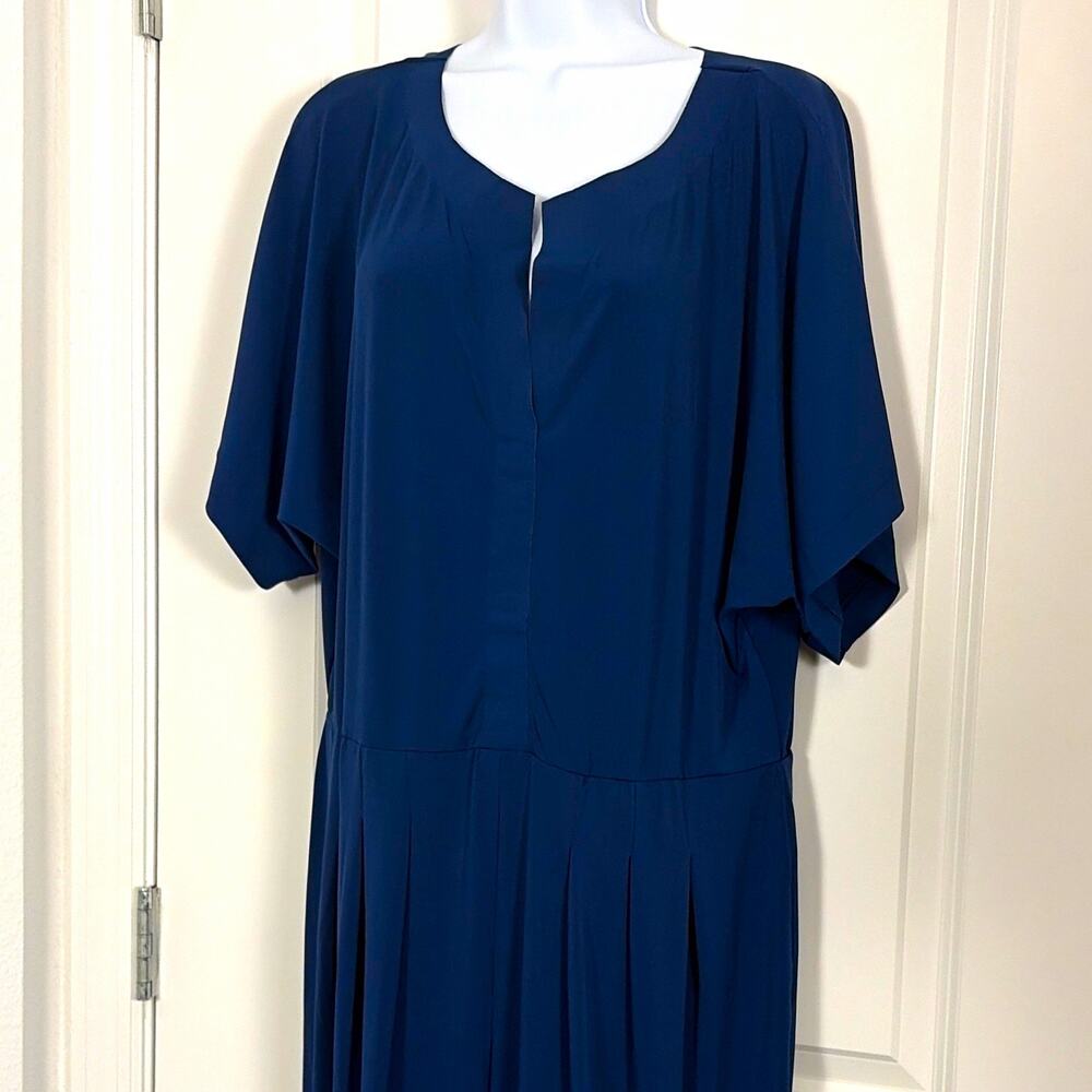 GAP Women's Blue kimono sleeve jumpsuit L